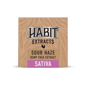 Habit THCA Concentrate, Strain: Sour Haze