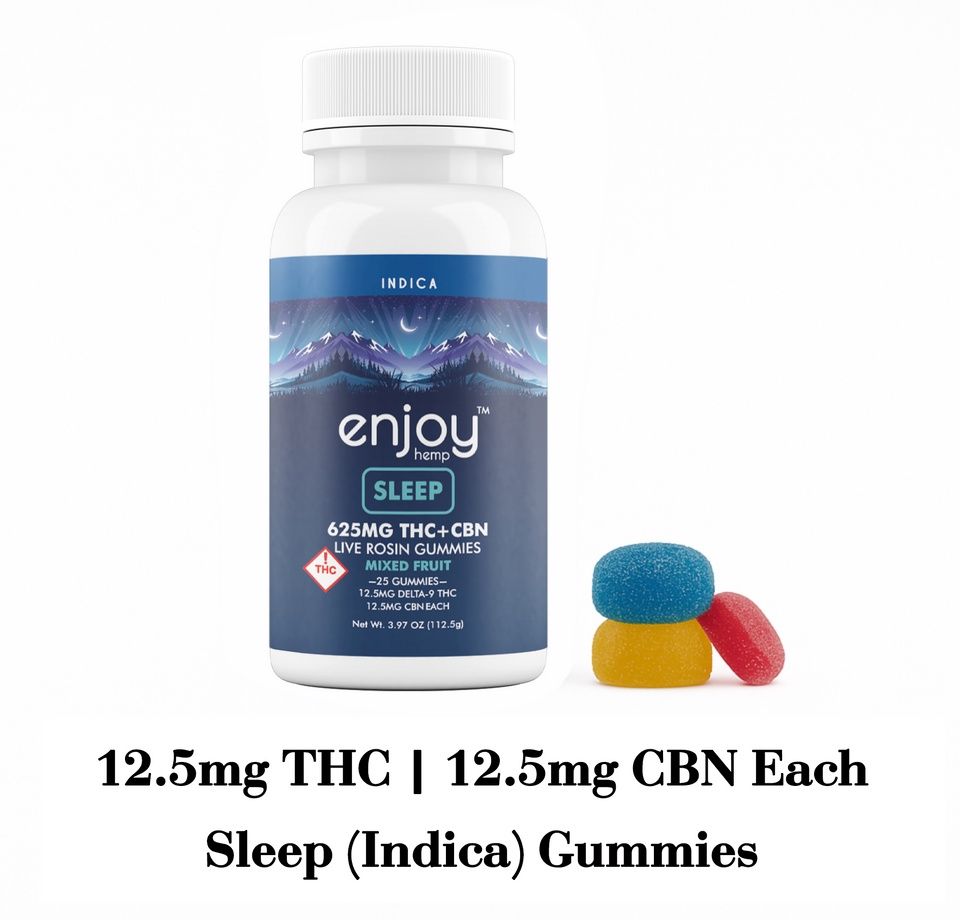 Enjoy Hemp Sleep 1:1 THC + CBN