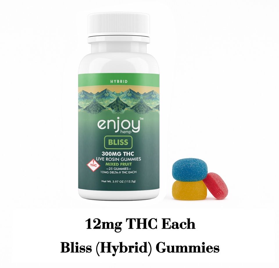 Enjoy Hemp ∆9 Gummies 250mg - Bliss