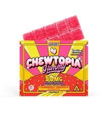 Chewtopia Gummy 50mg, Flavor: Strawberry Lemonade