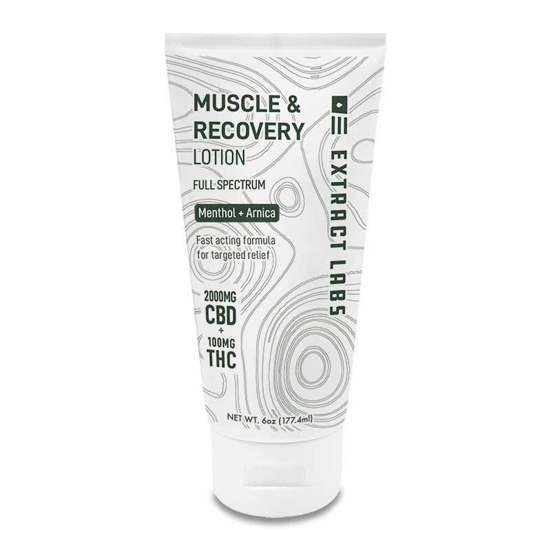 Extract Labs Muscle &amp; Recovery Lotion