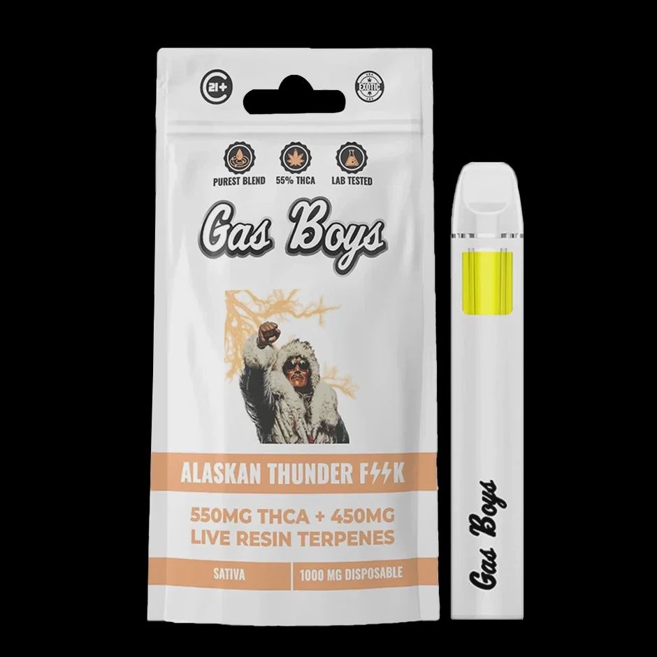 Gas Boys 1g THCA Disposable Vape, Strain: ATF