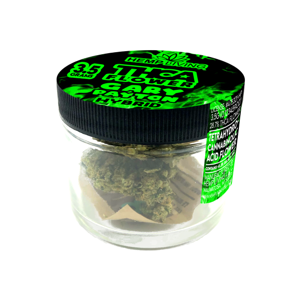 THCA 3.5g Jar, Strain: Gary Payton