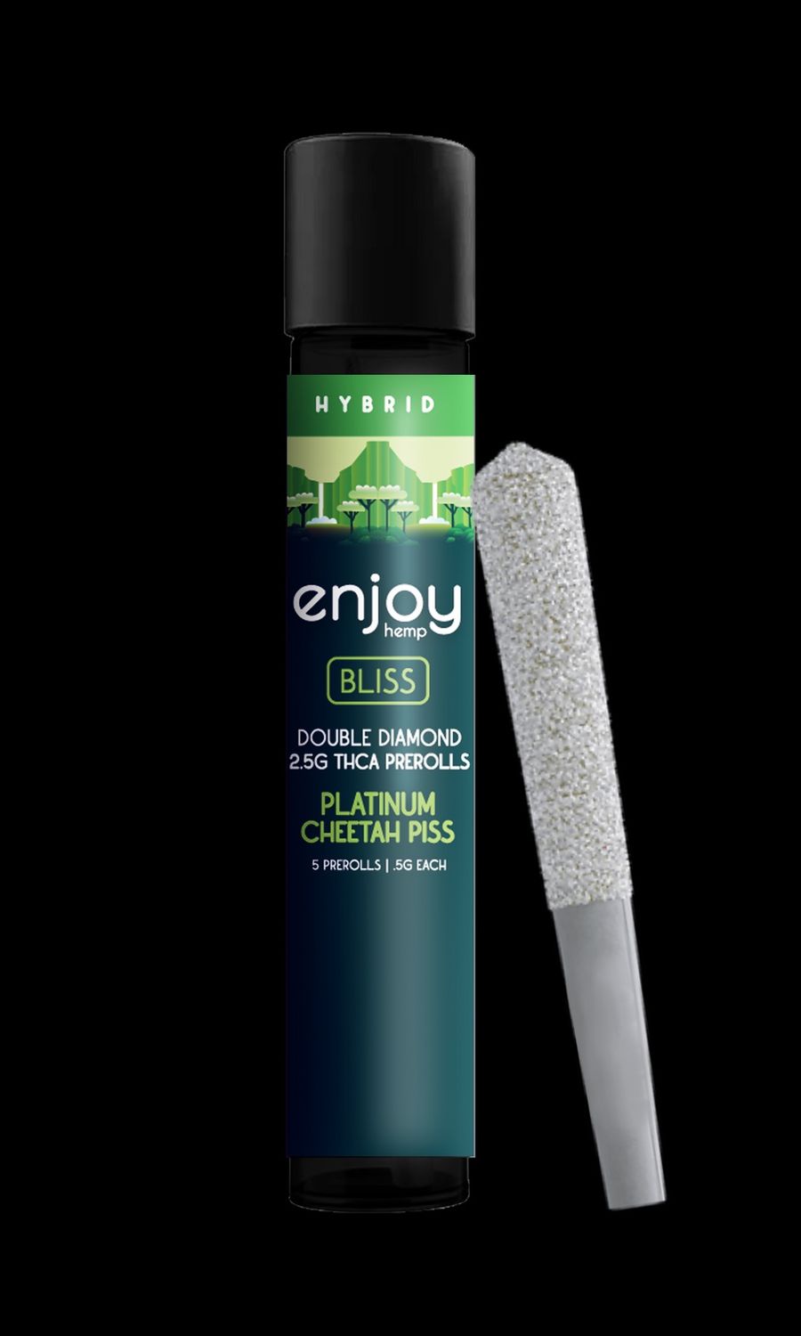 Enjoy Hemp 2.5g pre-roll, Strain: Cheetah Piss