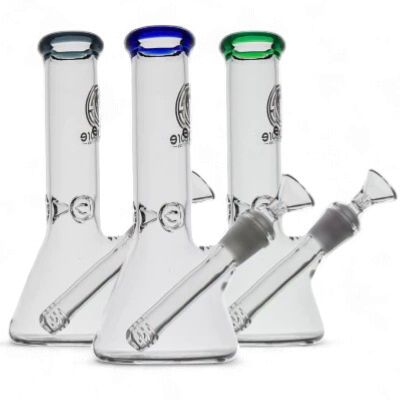 38mm Beaker w/ Color Lip 8", Model: EC-W2509-BKR