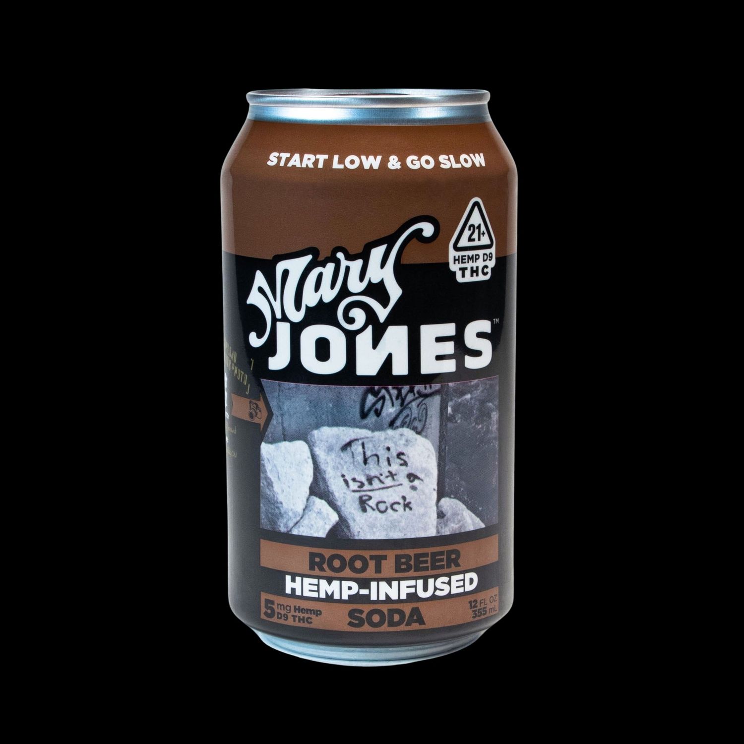 Mary Jones D9 Soda, Flavor: Root Beer