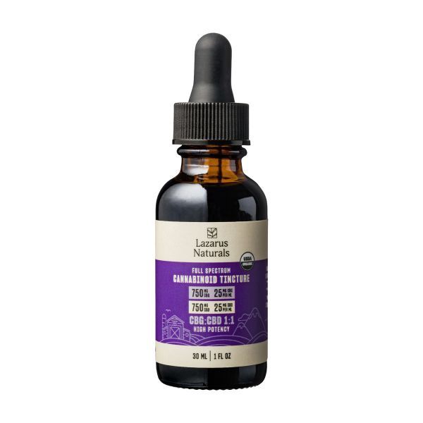 Lazarus Naturals CBD/CBG Tincture