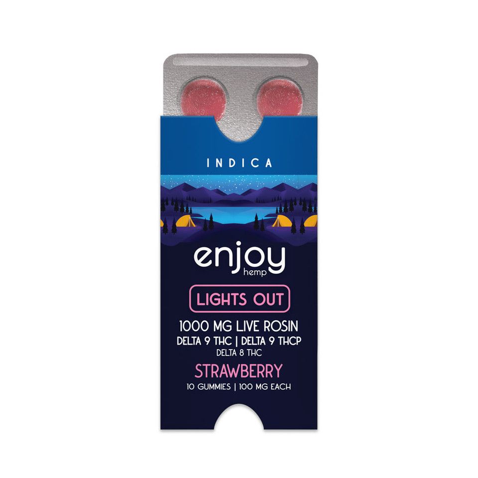 Lights Out Gummies 1000mg Enjoy Hemp