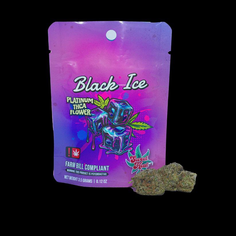 Sweet Heat Flower 3.5g., Strain: Black Ice