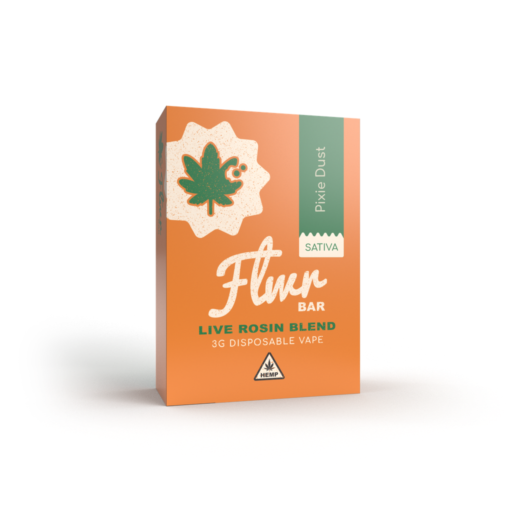 FLWR THC-A Live Rosin 3g Disposable