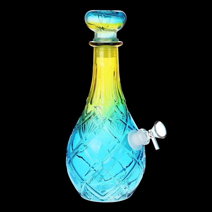 Vintage Crystal Decanter Ombre Waterpipe