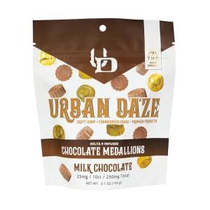 Delta 9 Chocolate Medallions 25mg – 10ct