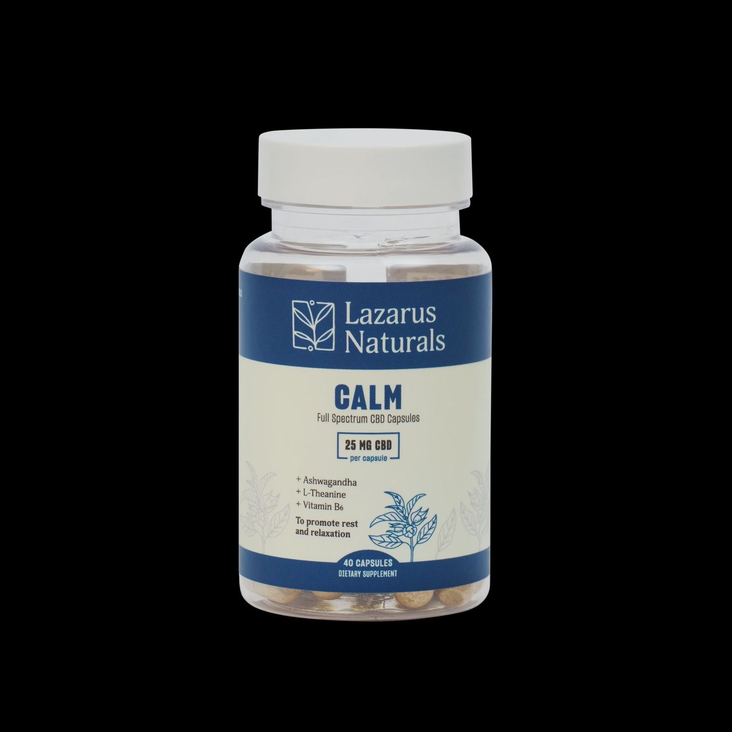 Lazarus Calm Capsules 25mg