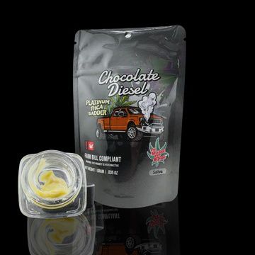 Sweet Heat THCA Badder, Strain: Chocolate Diesel