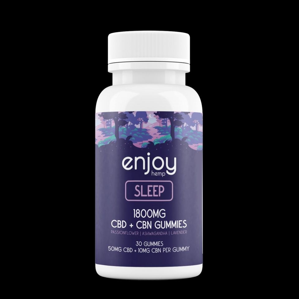 Enjoy Hemp Sleep Gummies, Size: 1800mg