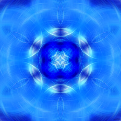 Mandala d'énergie (40x40 cm)