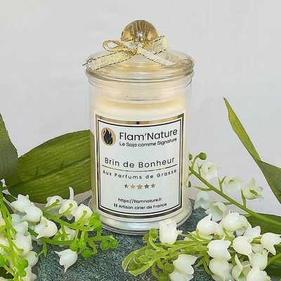 Bougies aux parfum de Grasse