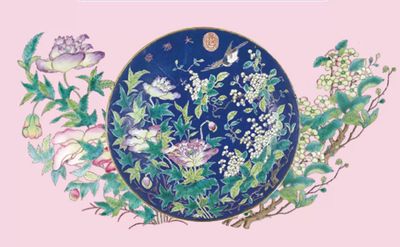 Artefact chinois historique, en fonction duquel le sous-verre a été crée. cet artefact  est une pièce de collection inestimable, il n'est pas vendu sur le site.