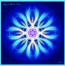 Mandala des Anges (20x20 cm)