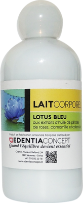 Lait corporel Lotus bleu