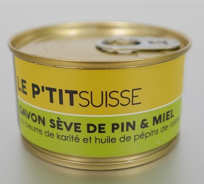 Savon boite Pin et miel