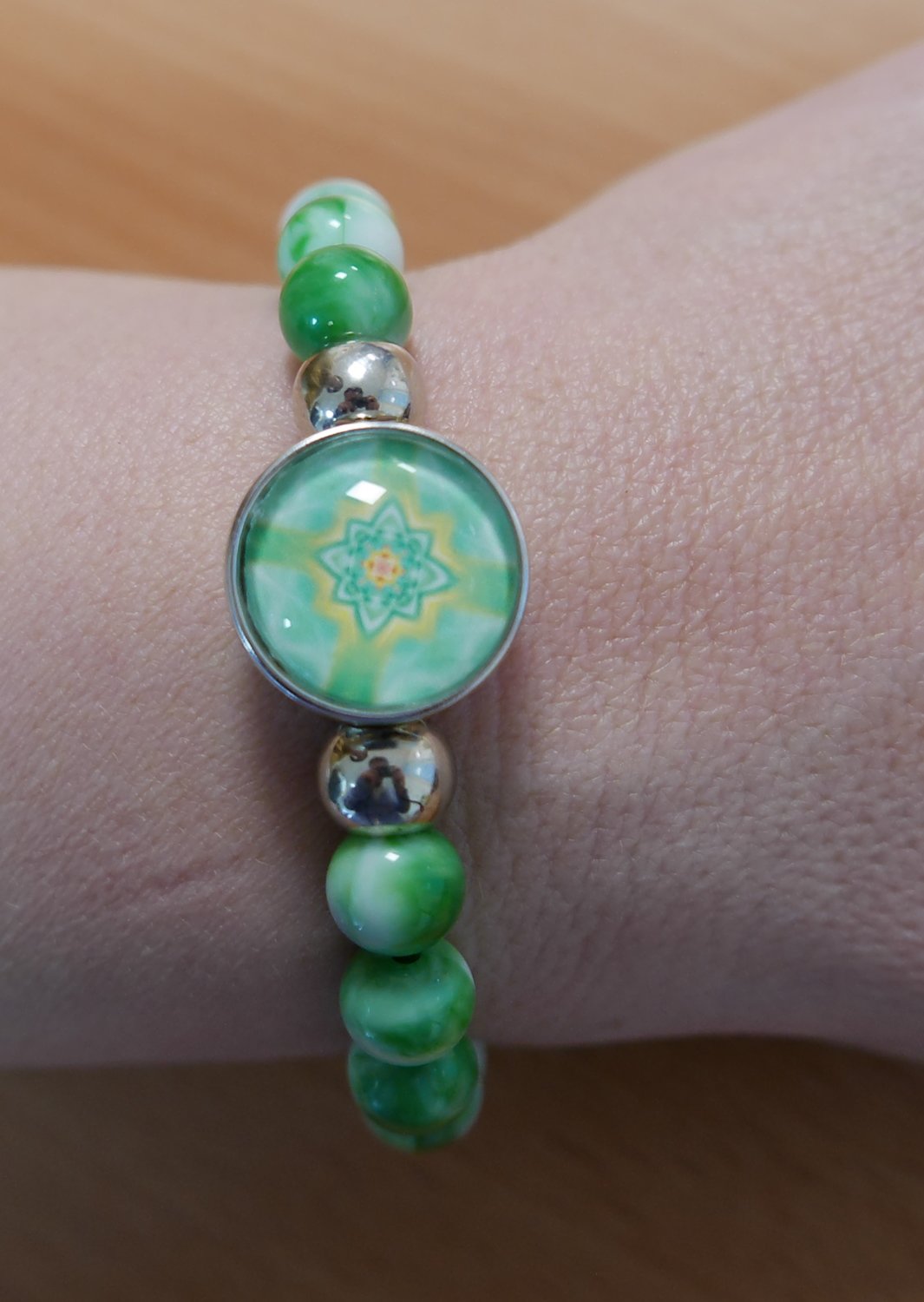 Bracelet mandala, Type de bracelet: Perles