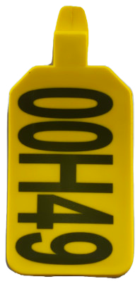 Long Range Single Piece UHF Ear Tag - pack of 10