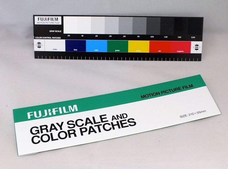 Fujifilm Grey Scale And Colour Patch