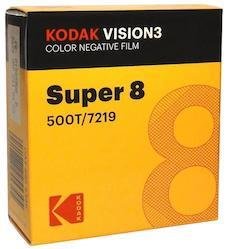 Kodak Vision3 Super 8 Colour Negative Film 500T 7219
