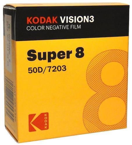 Kodak Vision3 Super 8 Colour Negative Film 50D/7203