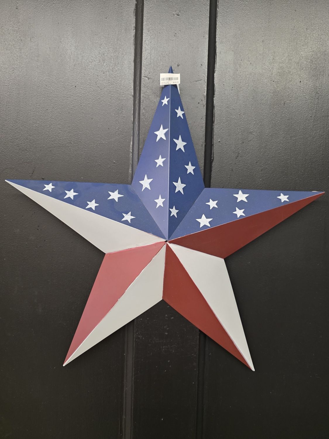 Wall Art- Star-Red, White Blue
