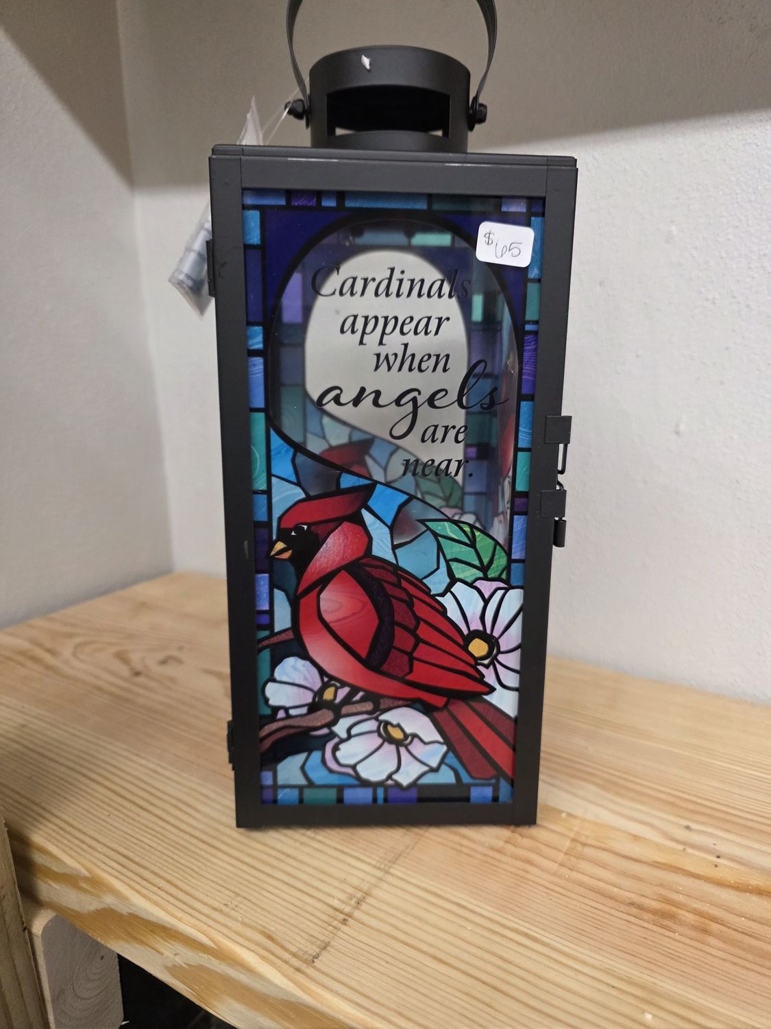 Lantern $65 (Cardinals Appear)