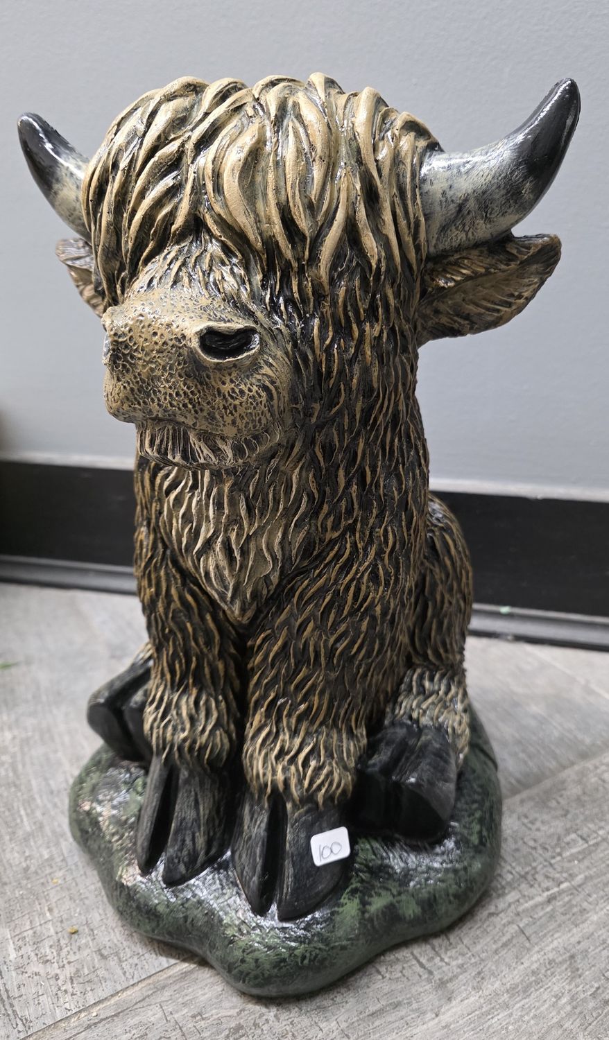 Concrete- (Highland Cow/Brown