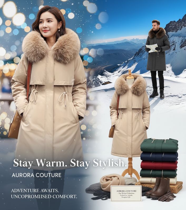 Veste d'hiver pour femme