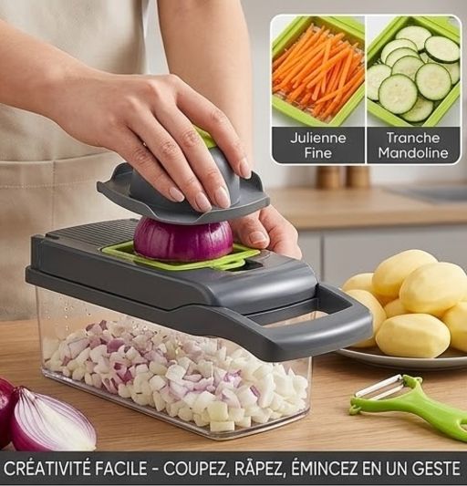 Hachoir Multifonction Professionnel 16-en-1