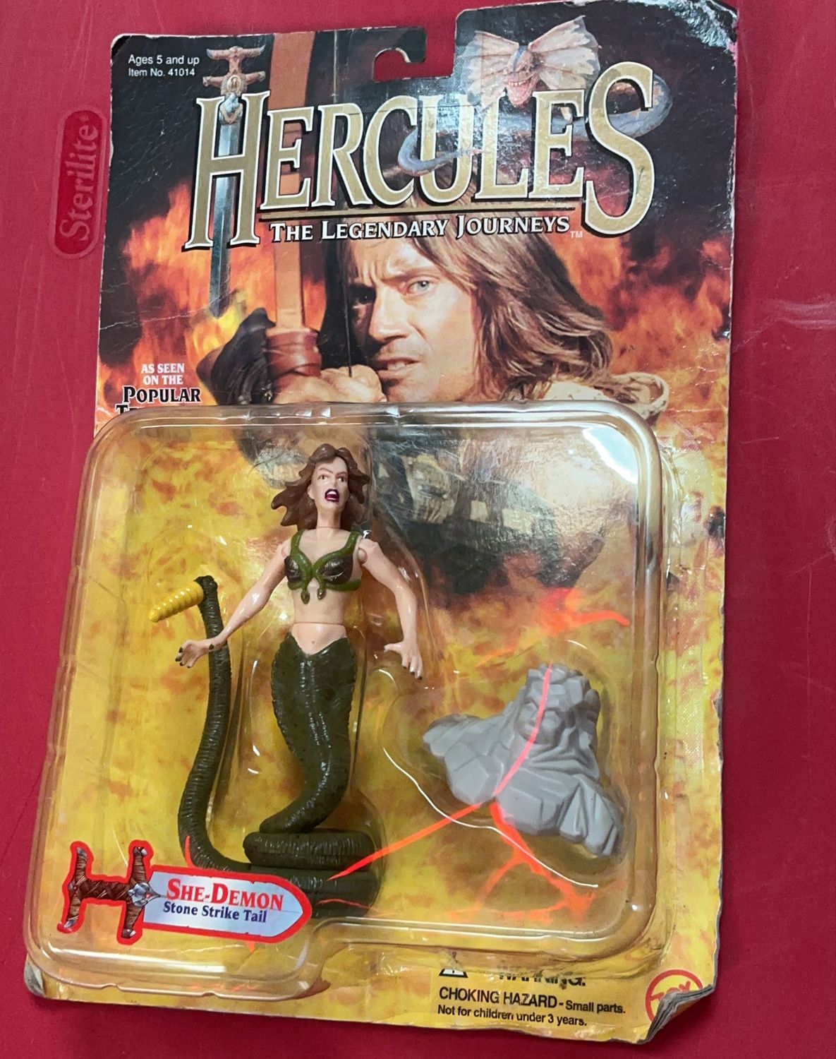 Hercules The Legendary Journeys She Demon Stone Strike Action Figure C19box2