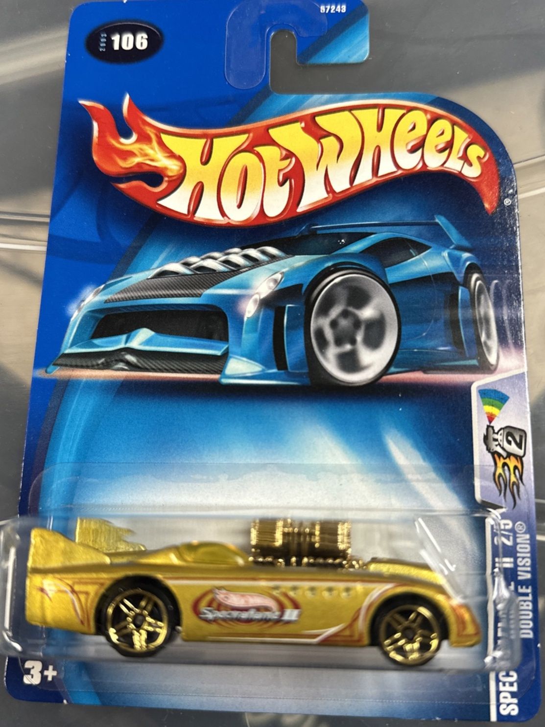 HOT WHEELS 2003 ISSUE SPECTRAFLAME II DOUBLE VISION 2/5