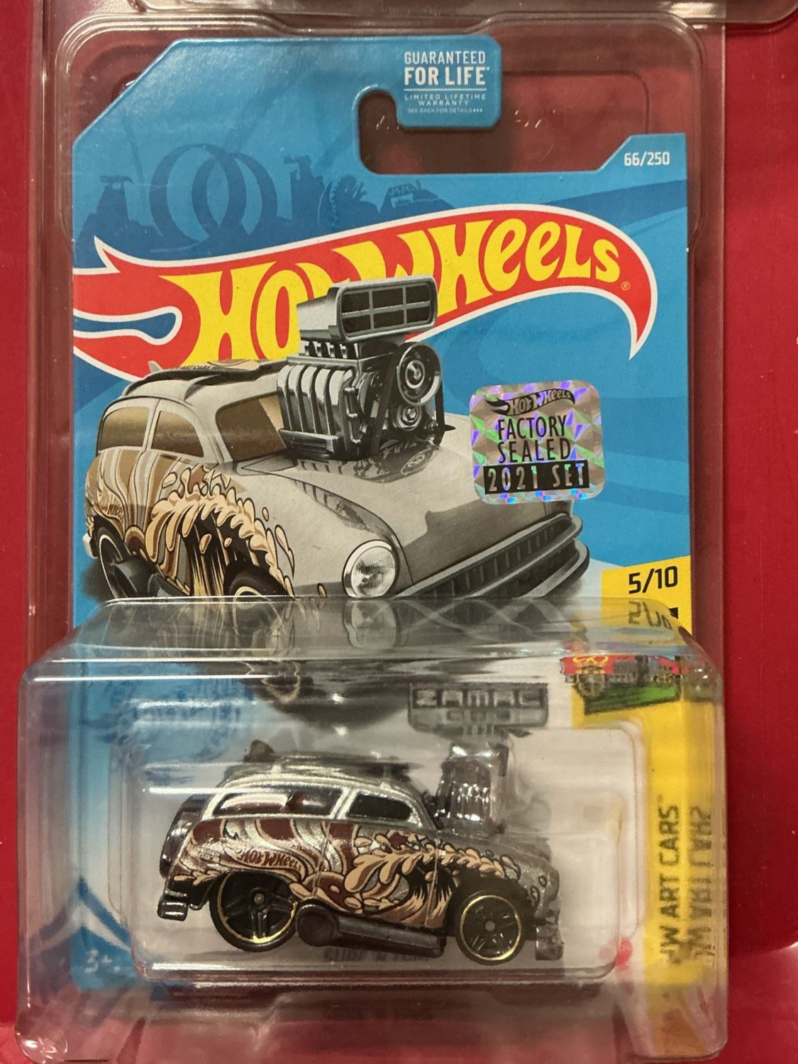 Hot Wheels 2021 Art Cars - Surf 'N Turf (Zamac) #66 Factory Sealed
