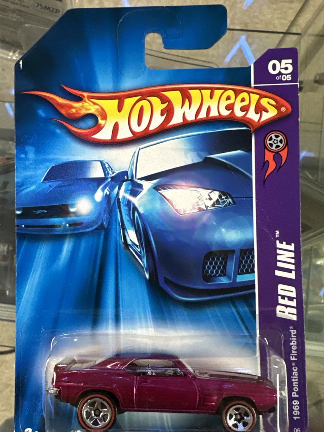 HOT WHEELS. 2006. REDLINE. 1969 PONTIAC FIREBIRD. 5/5 MINT 