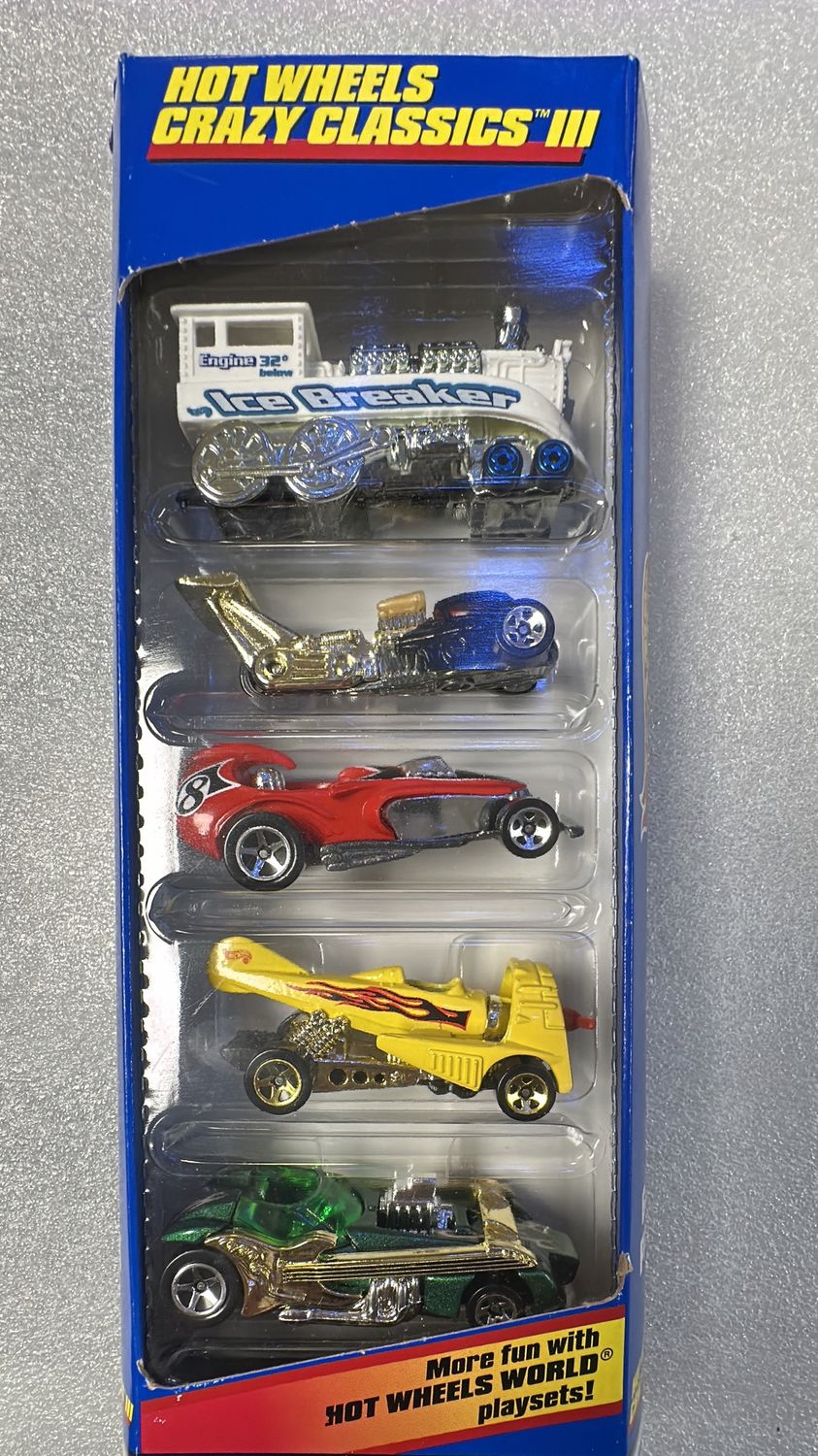 Hot Wheels 5-pack #21085  Crazy Classics III