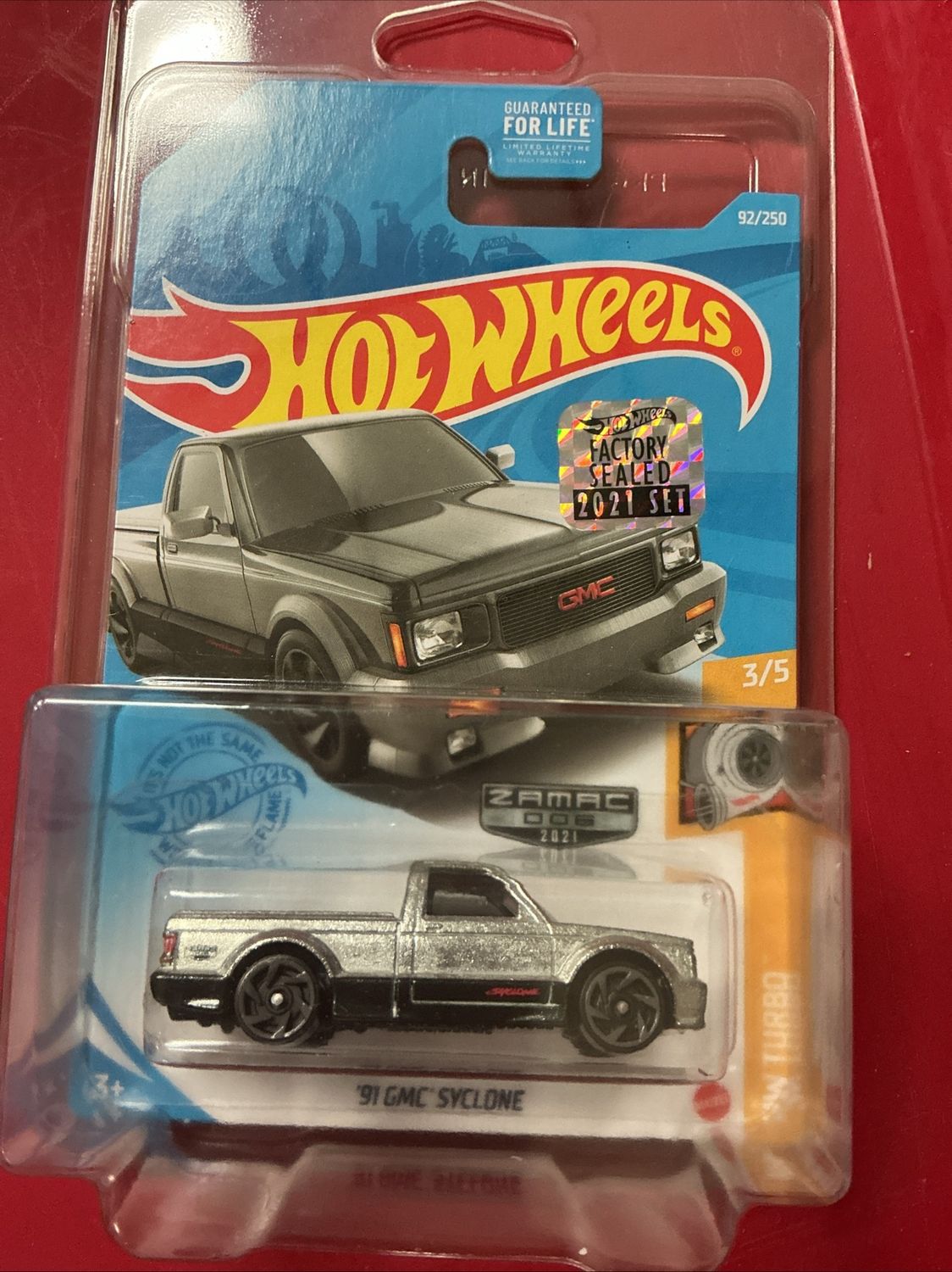 Hot Wheels '91 GMC Cyclone ZAMAC Factory Sealed