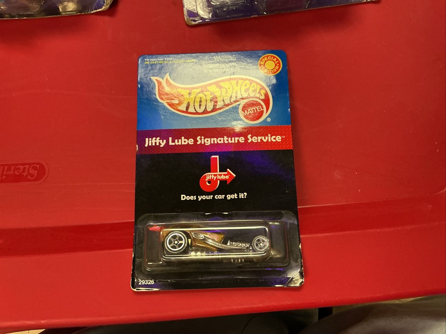 Hot Wheels 2000 Jiffy Lube Exclusive Signature Service NIB 29326 (Vintage)