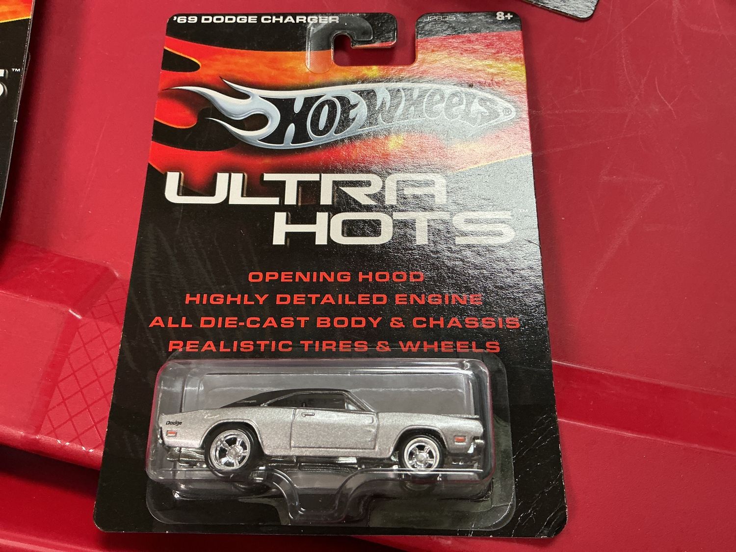 69 Dodge charger, silver ultra hot