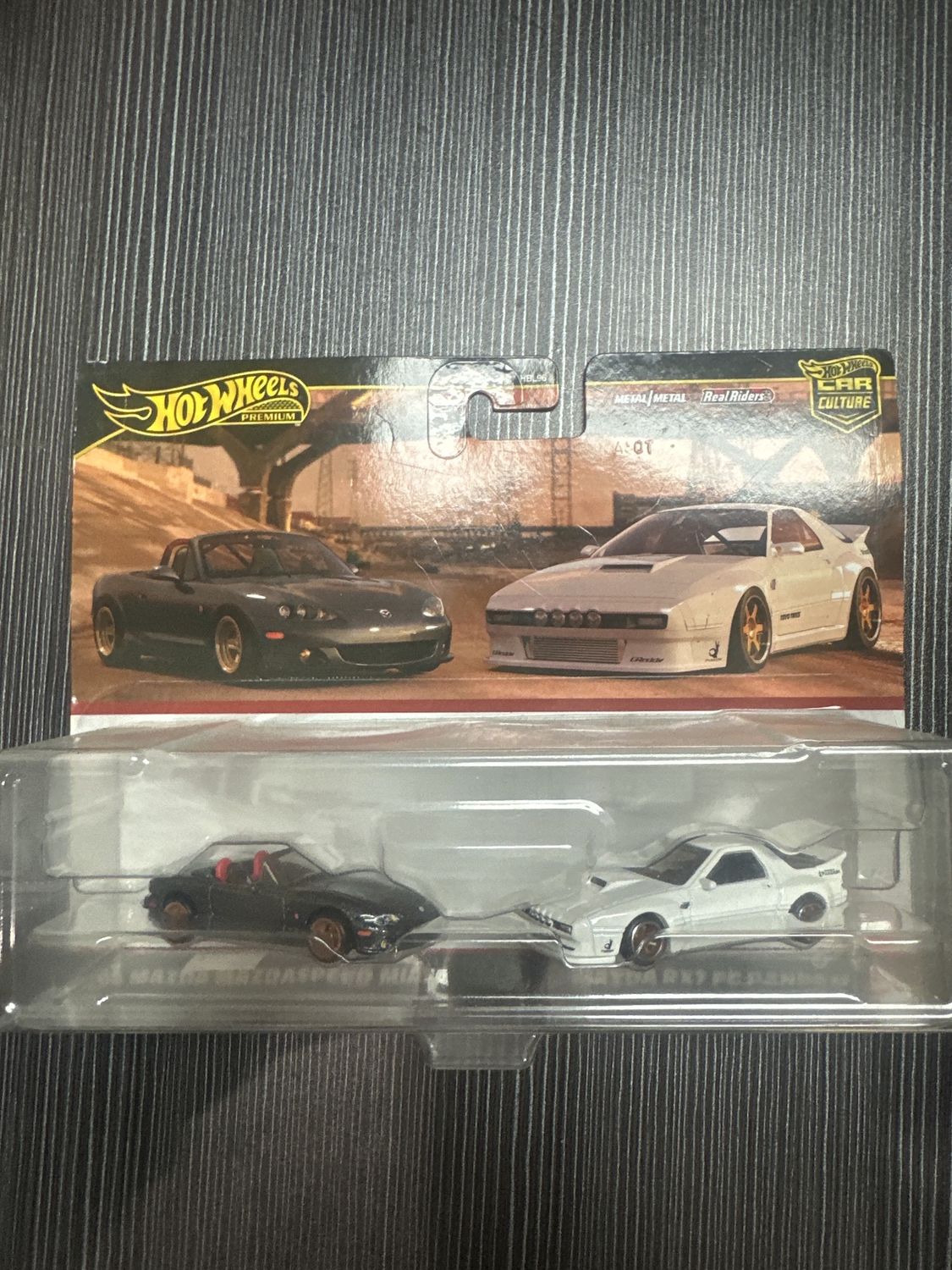 Hot Wheels Mazda Real Riders 2pk