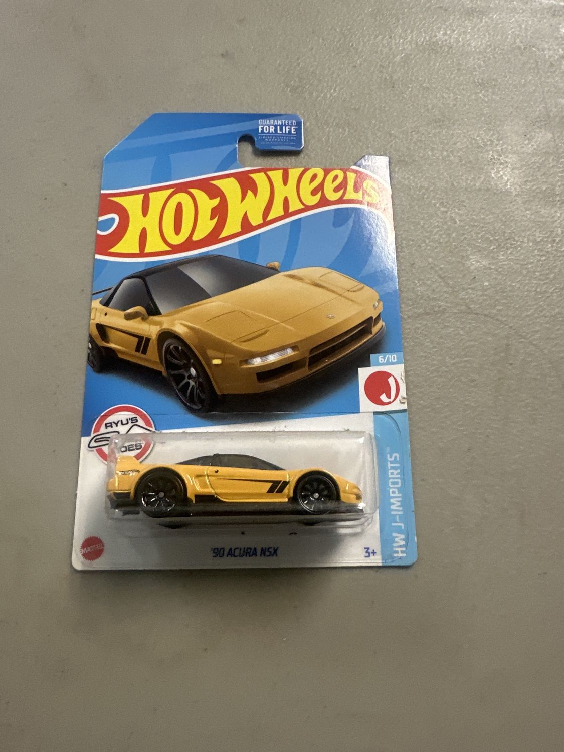 Hot Wheels ‘90 Acura NSX