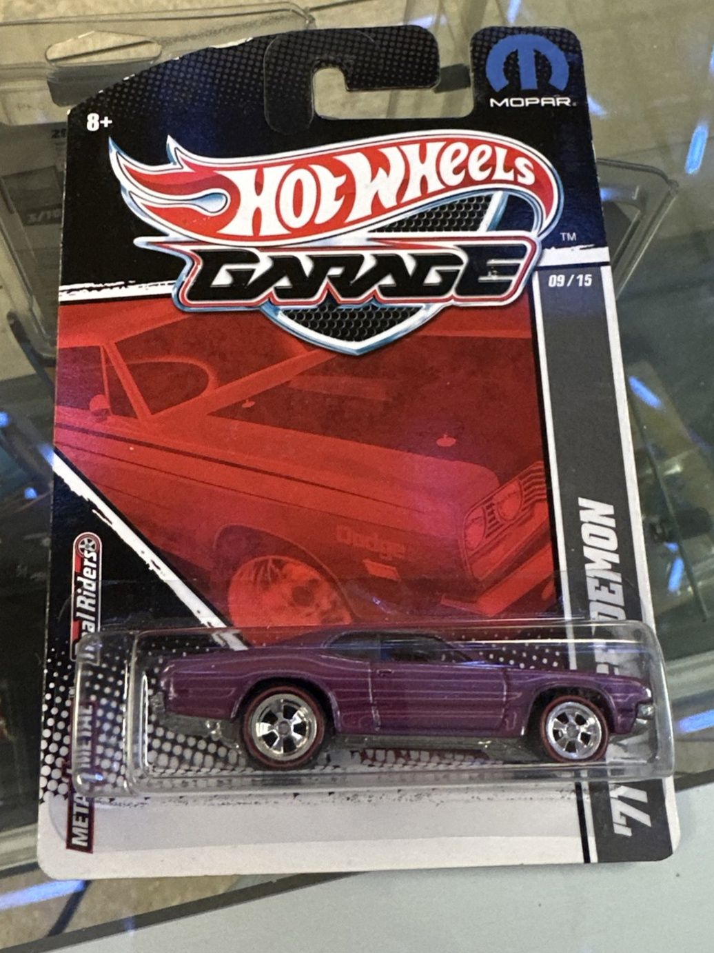 Hot Wheels Garage '70 Dodge Demon #9/15 Real Riders F44