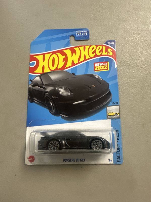Hot Wheels Porsche 911 GT3 BLK