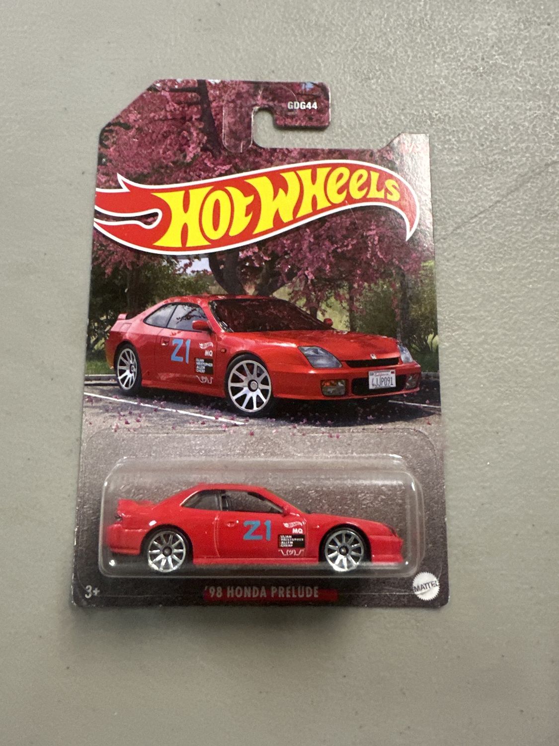 Hot wheels 98’ Honda Prelude