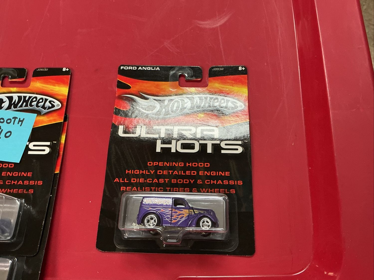 2005 Hot Wheels Ultra Hots Ford Anglia Purple Hot Sauce W Protector J2832A10
