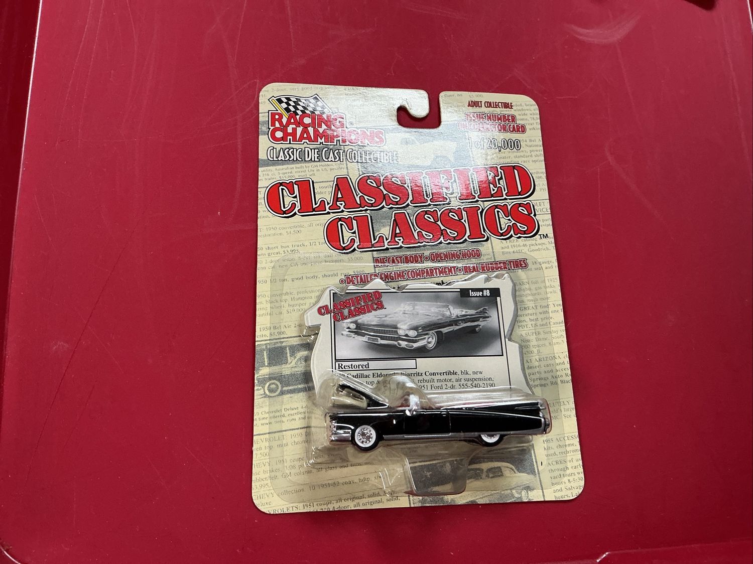 1965 Lincoln Continental Convertible Racing Champions Classics Car Rare Vintage